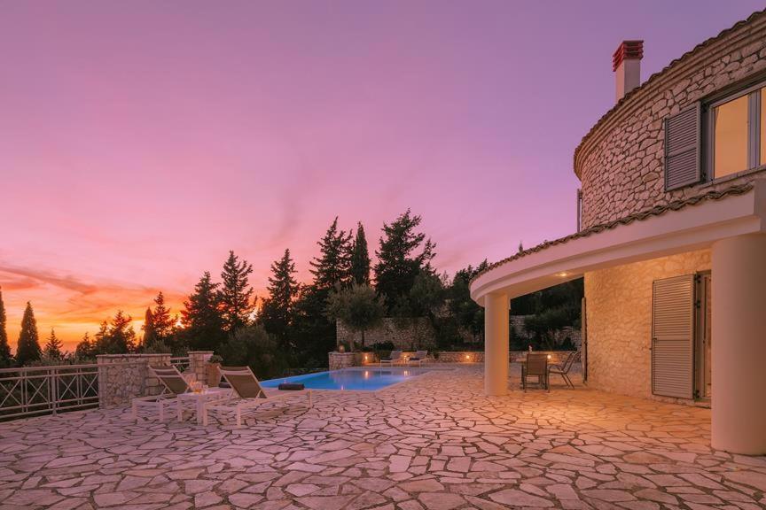 The Round House Villa Vlachopoulátika Dış mekan fotoğraf